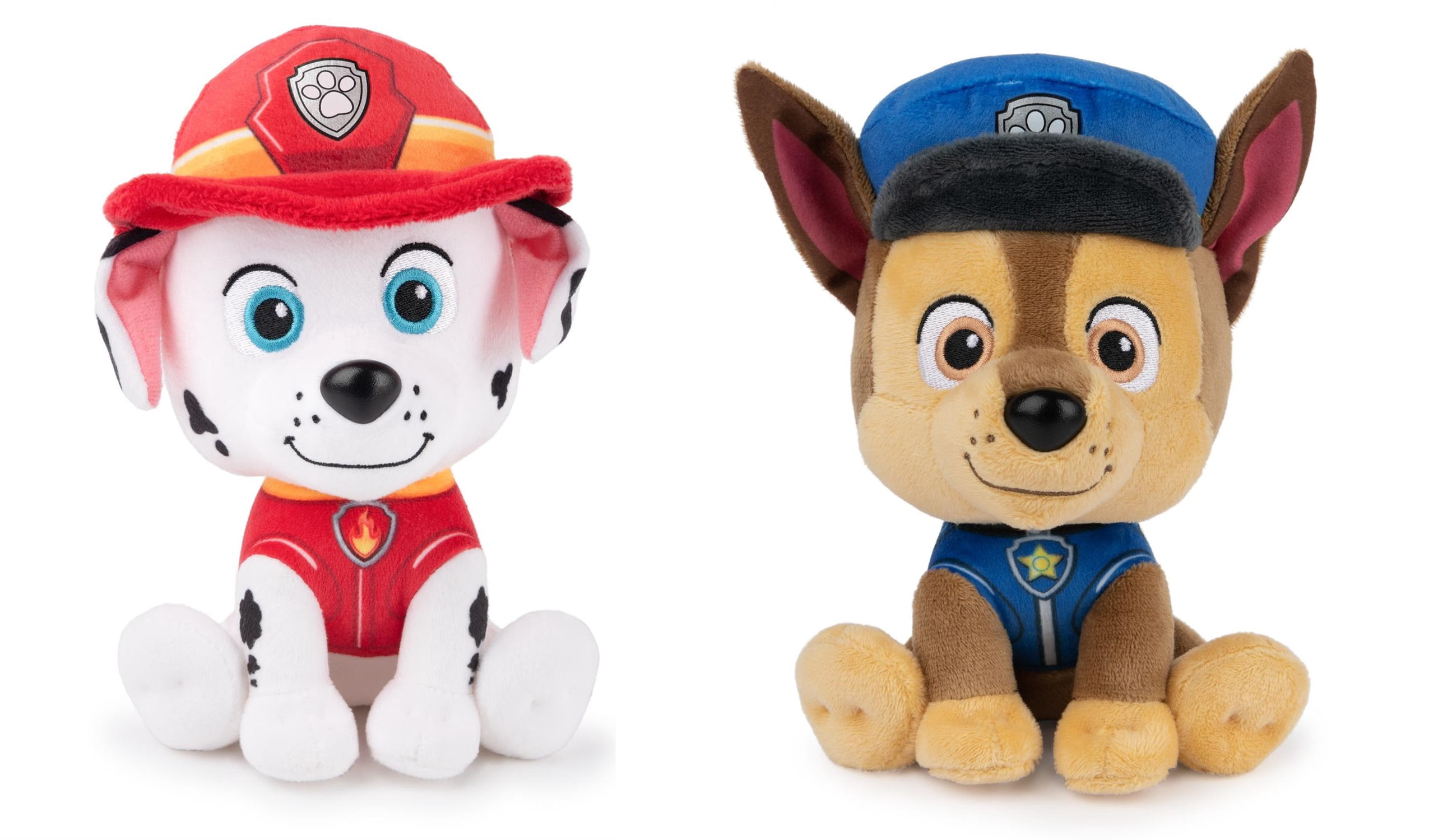 Set of 7 Paw Patrol 6-inch Plushs: Chase, Marshall, Skye, Everest, Rubble, Zuma and Rocky