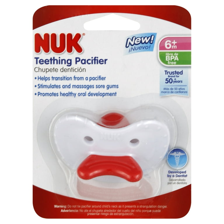 NUK Transitional Teether 6 Months Plus 2 Count