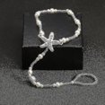 thumbnail image 2 of 1 tobillera descalza Sl, cadena para pies, anillo para dedo del pie, playa, Blet, joyería para mujeres y niñas, novedad, 2 of 3