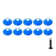 thumbnail image 1 of Football Cone Training Logo Plate Soccer Discs Agility Exercise Cones, 1 of 8