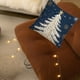 thumbnail image 4 of Uuiauoio Festive Holiday Throw Pillow Cover with Design, Linen-Look Polyester Decorative Cushion Case for Sofa, Living Room, Bedroom, and Seasonal Home Décor, Machine Washable, 4 of 6