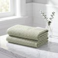 thumbnail image 5 of REGALWOVEN Cotton Hand Towel Set, 13" x 30" Solid Waffle Hand Towels, Soft Towels for Bathroom, Hotel and Spa Light Green 1-Piece, 5 of 7