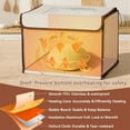 thumbnail image 4 of YEERSWAG Folding Bread Proofing Box, Dough Proofer with 68-104℉ Temperature & 48H Timer, 38 Quarts Collapsible Fermentation Box with Metal Rack, 4 Preset Modes for Sourdough Pizza Dough Yogurt, 4 of 10