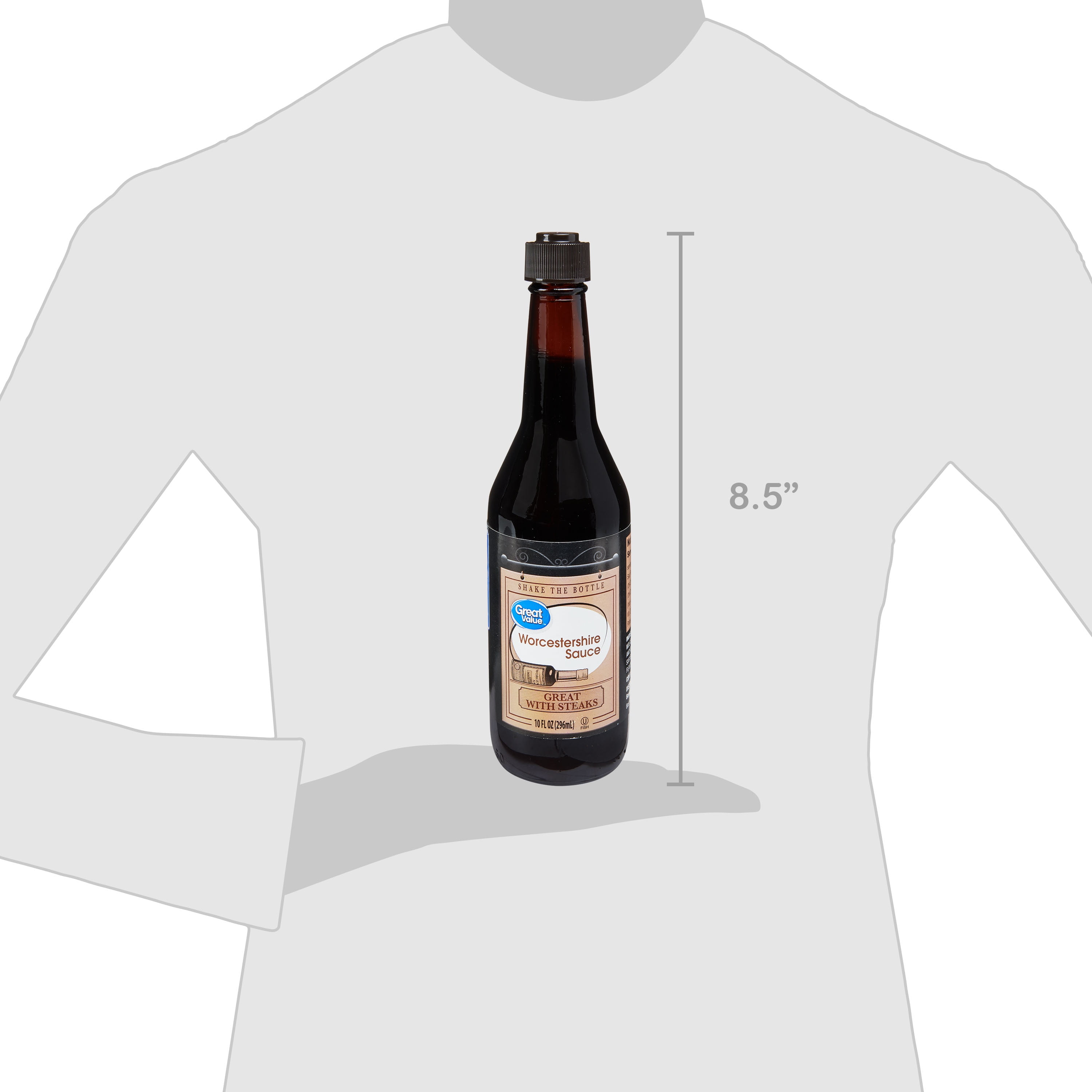 Great Value Worcestershire Sauce, 10 Fl Ounce - Walmart.com Great Value Worcestershire Sauce, 10 Fl Ounce - Walmart.com