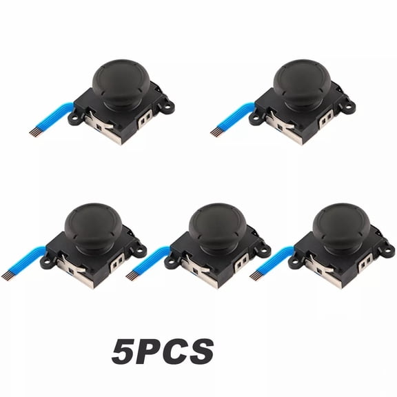5 PCS 3D Analog Joystick Thumb Stick Replacement For Switch Joy Con Controller Sensor Module Potentiometer Repair Tool