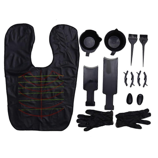 16pcs Hair Dye Tool Hair Coloring Brushes Comb Kit Salon Supplies