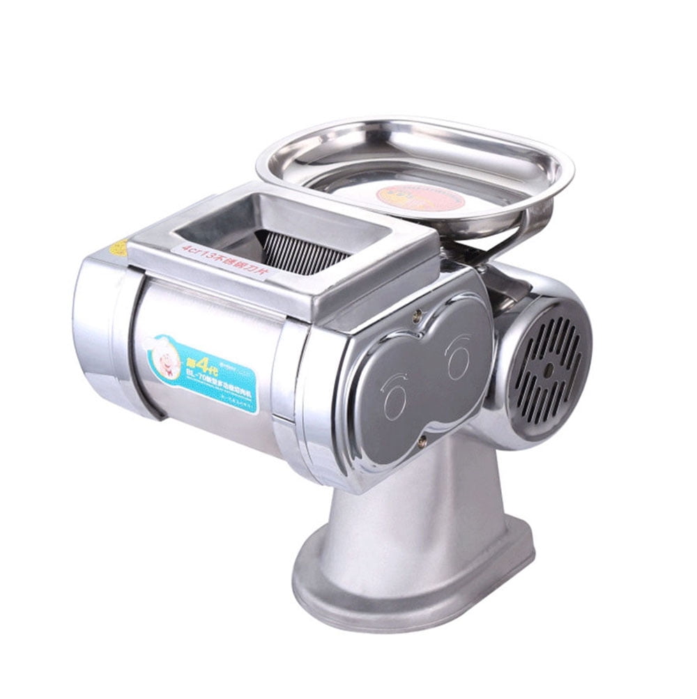 Techtongda Electric Meat Slicer Food Cutter Meat Slicing Shredding