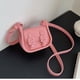 thumbnail image 2 of Black Bolsos de hombro pequeños a juego para mujer y niña, bolso cruzado de Pu, bolsos informales, 2 of 5