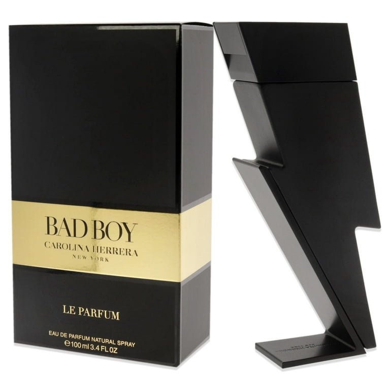 香水(男性用) BAD BOY CAROLINA HERRERA 100ml Carolina Herrera Bad Boy Le Parfum EDP Spray, 3.4 oz Men's