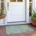 thumbnail image 6 of Addison Rugs Chantille Indoor/Outdoor Transitional Abstract Seafoam Washable Rectangle Rug, 1'8" x 2'6", 6 of 6