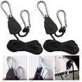 thumbnail image 2 of 1/8" Lamp Hanging Rope Lifting Rope Pulley Buckle Adjuster Camping Tent Rope F, 2 of 9
