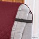 thumbnail image 4 of Funda Sofá Chaise Lounge Subrtex reversible con Correa Elástica ajustable vino, 4 of 6