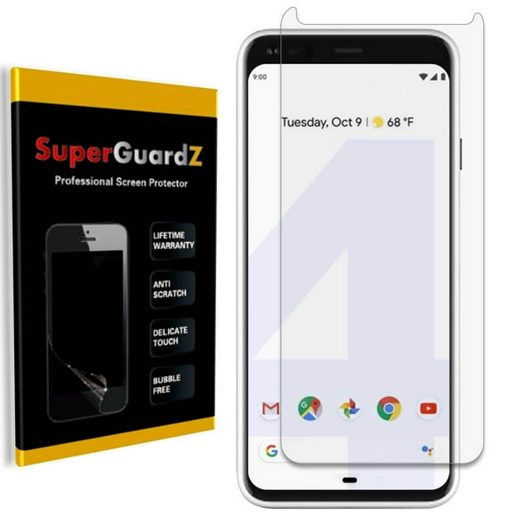 [8-Pack] For Google Pixel 4 XL SuperGuardZ Screen Protector, Ultra Clear + 2 Stylus Pens