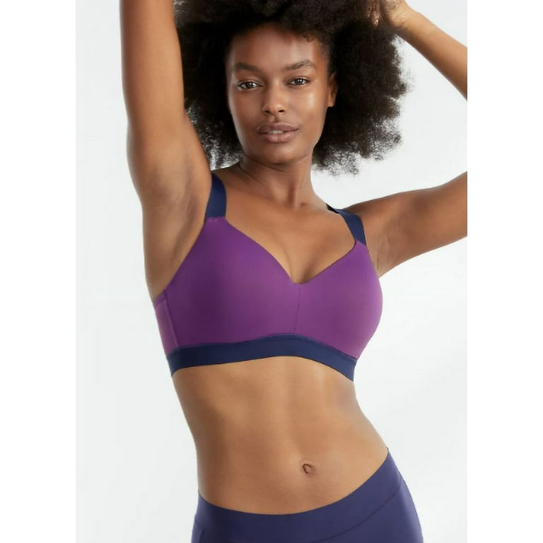 Natori ALLIUM NAVY Dynamic Convertible Contour Sports Bra US 34J UK 34GG