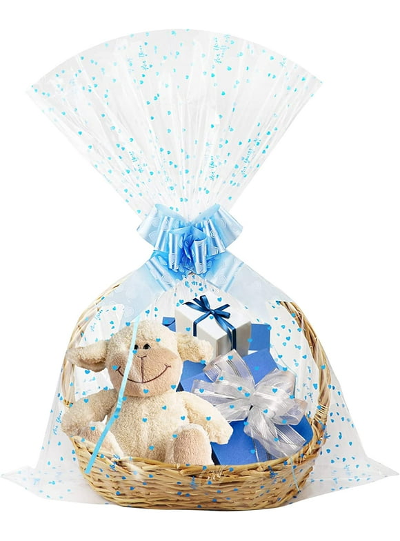 Cellophane Wrap in Craft Paper