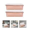 thumbnail image 4 of 2pcs Flatware Tray Kitchen Drawer Organizer With Lid Kitchen Cutlery Tray Utensil Container, 4 of 9