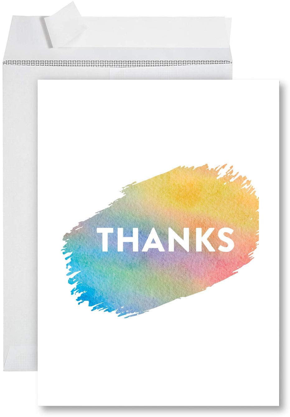 Koyal Wholesale Big Jumbo Thank You Card With Envelope 8.5 x 11 inch