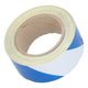 thumbnail image 1 of M Buder Cinta de Advertencia de Seguridad Reflectante Rayas Azules y Blancas 5 cm x 30 m / 2 x 1181 inches 1 Paquete, 1 of 9