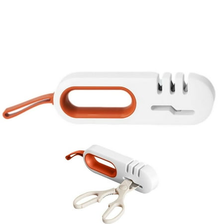 

Geruite Knives Sharpeners 4 In 1 Kitchen Blade And Scissors Sharpening Tool Cute 4 In 1 Multifunctional Home Manual Knives Accessories For Kitchen Outdoors masterly