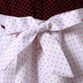 thumbnail image 6 of Richie House Little Girls White Wine Pintuck Dotted Bow Polished Dress 9/10, 6 of 7