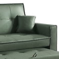 thumbnail image 2 of 82 " Adjustable Sofa Pull Out Trundle Tufted Dark Green, 2 of 5
