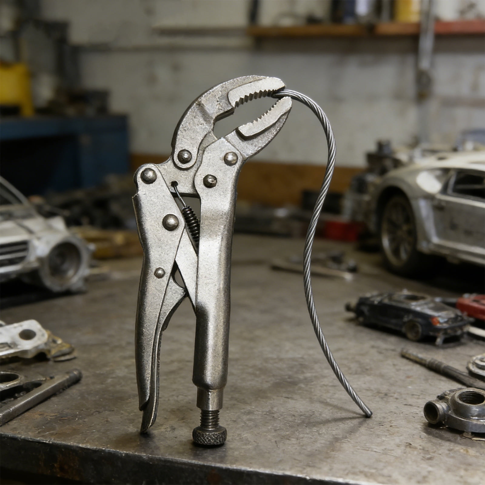 Ergonomic Professional Pliers Clamping Tool for Automotive Use with Long Nose Needle and Round Nose Design