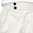 thumbnail image 6 of DayScoop Solid Color Shorts for Men Summer Bottoms Fashion Casual Business Cropped Buttons Zippered Pockets Short Pants, 6 of 6