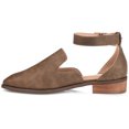 thumbnail image 3 of Journee Womens Loreta Buckle Square Toe Loafer Flats, Widths Available, 3 of 10