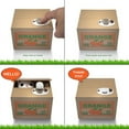thumbnail image 2 of CNKOO Stealing Coin Cat Box Keep Your Valuables Safe A Gift For Kids  Orange White Cat, 2 of 5
