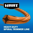 thumbnail image 3 of Hart .095" X 125' Spiral Trimmer Line, Orange, 3 of 4