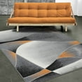 thumbnail image 6 of Allstar Rugs Grey Modern & Contemporary Rectangular Accent Rug, 6 of 12