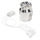 thumbnail image 1 of Ordeñadora De Cabras 14 Litros, Ordeñadora Eléctrica Con Bomba Pulsación Succión Al Vacío, Extractor Leche Automático Portátil Con 2 Tazas Tetina, Cubo Acero Inoxidable 304, 1 of 7