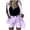 Purple, variant on Blazer Short Sets Women 2 Piece Outfits Business Suit Sleeveless Button Vest Shorts Blazer Sets White Dressy Casual Suits Ladies Elegant Wedding Gest Formal Sets