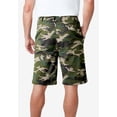 thumbnail image 2 of KingSize Men's Big & Tall 10" Flex Full-Elastic Waist Chino Shorts, 2 of 6