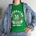 thumbnail image 2 of Celebrating 30 Years Of Love 30th Marriage Anniversary T-Shirt, 2 of 2