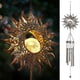 thumbnail image 1 of Solar Wind Chimes, Sun Wind Chime Outdoor Clearance w/Glowing Crackle Glass LED Unique Wind Bells 2025, 1 of 5