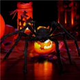 thumbnail image 5 of Kearding Araña gigante de Halloween de 200cm, accesorios de decoración, araña colgante de simulación ajustable para decoraciones de interior y Kits de decoración para fiestas Kearding HA032028-00, 5 of 5