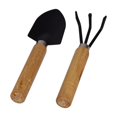 thumbnail image 3 of 2Pcs/3Pcs Family Gardening Tool Set Flower Plant Spade Small Tool Set Garden Hand Rake Hand Kit Tools Wood Handle, 3 of 6