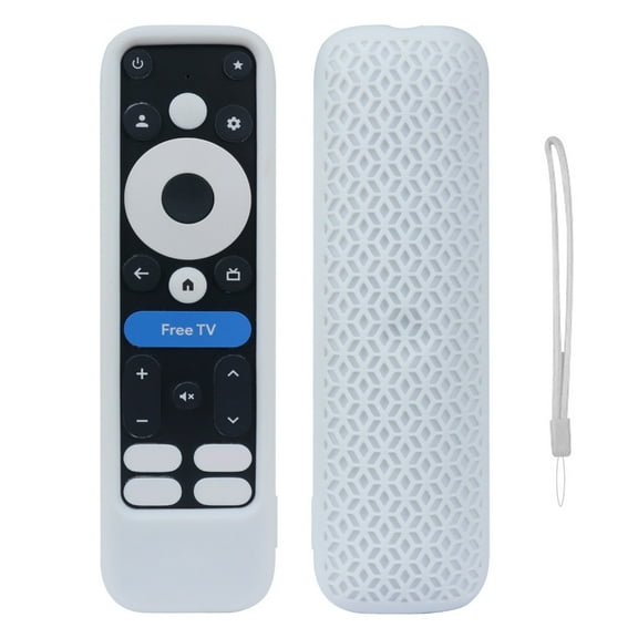Tizuqe Soft Protective Cover Skin Friendly Case Remote Control Case Shockproof Silicone Sleeve for 2024 onn TV 4K