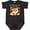 Black Leopard, variant on Grandma and Grandpa Love Me Little Fox Boys or Girls Baby Bodysuit