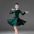 thumbnail image 1 of Latin Dance Dress-in Stock Tiber Dress 160(156-164CM), 1 of 5