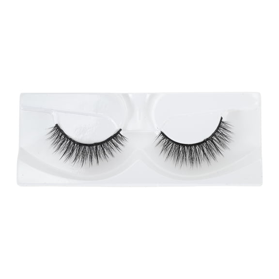 Unique Bargains 1 Pair False Eyelashes for Makeup Black FZ1-03