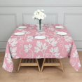 thumbnail image 4 of 42x42 Inch Waterproof Square Tablecloth, Thickened Polyester Table Cover for Dining & Parties, Floral Print, 4 of 6