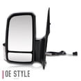 thumbnail image 3 of DNA Motoring Manual Signal Driver Left Side View Mirror for 2006-2009 Dodge Sprinter 2500 3500, 3 of 4