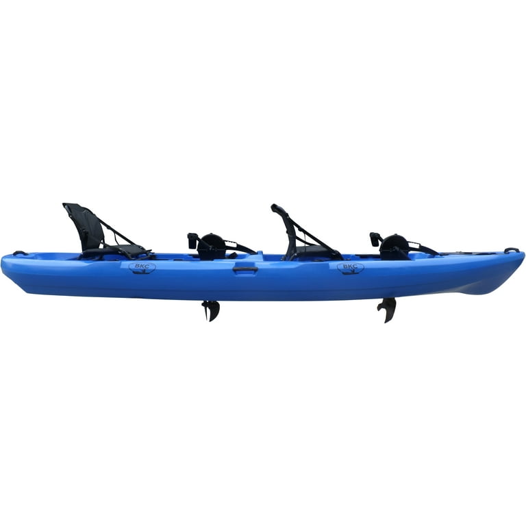 Brooklyn Kayak UH-PK14-BLU 14 ft. Sit on Top Tandem Fishing Pedal