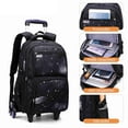 thumbnail image 4 of Mochila Para Niños En La Escuela Mochila Para Niños Mochila Para Niños Mochila Con Ruedas Bolsas De Libros De La Escuela Con Bolsa De Lápiz De Almuerzo, 4 of 7
