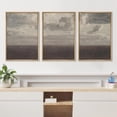 thumbnail image 2 of PixonSign Framed Canvas Print Wall Art Set Storm Cloud Pastoral Country Farmhouse Landscape Nature Wilderness Illustrations Modern Art Decorative Rustic Relax Colorful for Bedroom - 24"x36"x3 Natural, 2 of 5