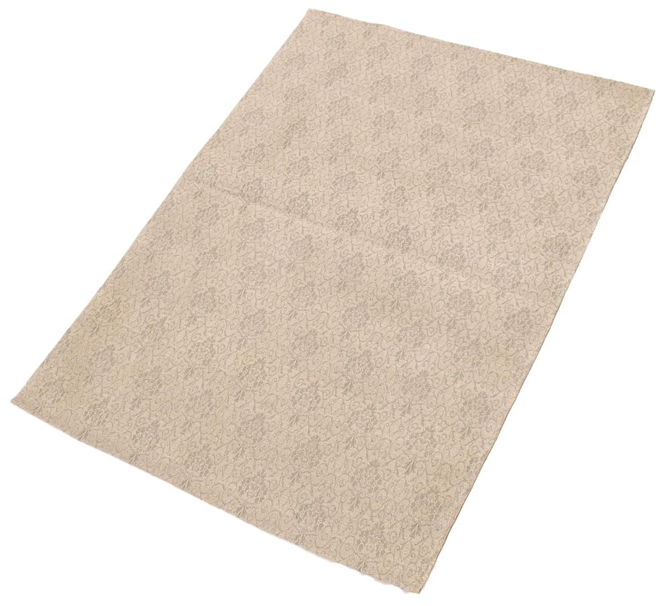 ECARPETGALLERY 4'9" x 6'9" Contemporary Collage Handmade Area Rug for Living Room, Dining Room and Bedroom in Grey