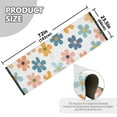 thumbnail image 5 of Yayeee Runner Rug for Bedroom 2'x6' Machine Washable Hallway Non Slip Mat, Colorful Flowers, 5 of 8