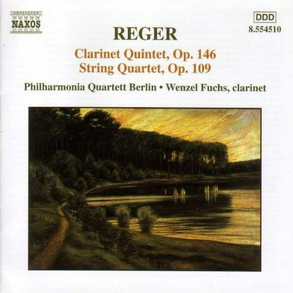 M. Reger - Clarinet Quintet Op 146 / String Quartet Op 109 - Music & Performance - CD